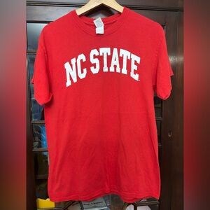 Gildan Vibrant Red NC State Tee